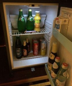 インターコンチネンタル浦東の冷蔵庫